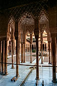 Alhambra  The Court of the Lions (Patio de los Leones). 